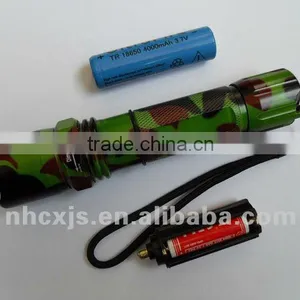High Power LED Camouflage Flashlight Zoom Flashlight thumbnail-1