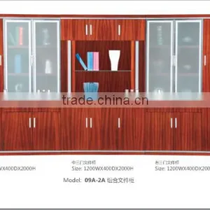 China Furniture Manufacturer Wood Cabinet With Glass Door 09A-2A thumbnail-1