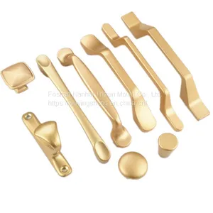 Simple European Aluminum Door Handle, Aluminum Alloy Die-casting Door Handle thumbnail-4