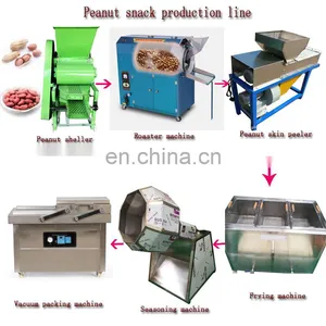 Roasted Seeds And Nuts Roasted Seeds And Nuts Peanut Frying Processing Machine Production Line thumbnail-4