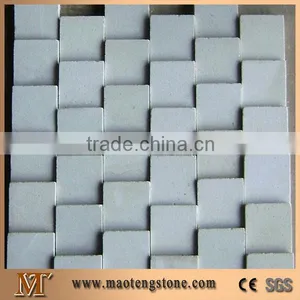 White Marble Mosaic Tiles,Floor & Wall Mosaic thumbnail-1
