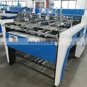 BG1000A Automatic MDF Grey Board Cardboard Rigid Box V Slot Grooving Notching Machine thumbnail-3