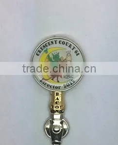 Crescent Court Sticker 3D Lapel Pins Custom Lapel Pin thumbnail-1