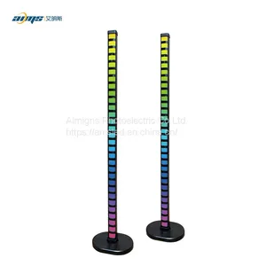LED Floor Lamp, RGBIC Smart Music Corner Floor Lamp Compatible , 16 Million DIY Colors With APP Control and Music Sync LED Lights for Game Room, Bedroom, TV, Party thumbnail-2