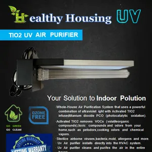 Air Purifier Whole House Filter UV Lamp Tube Used as HVAC (Air Conditioner) Duct Sanitizer thumbnail-2