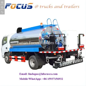 5000liters Road Construction Paving Machinery Asphalt Distributor/Spreader Truck for Sale，Asphalt Over Concrete Pavement thumbnail-2