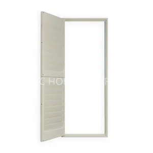 Customized Shapes and Colored Basswood, Paulownia Wood, PVC Shutters Window Coverings thumbnail-2