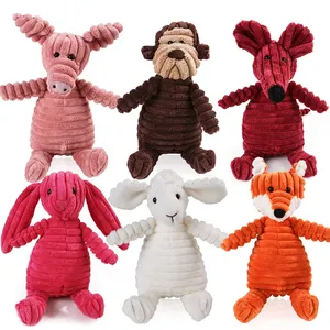 Cheap Wholesale Dog Squeaky Toys Pet Interactive Puzzle Plush Treat Dispenser Toy for Animals Soft Pet Toy thumbnail-1