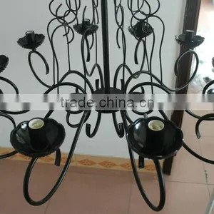 Black High Quanlity Crystal Livingroom Chandelier thumbnail-1