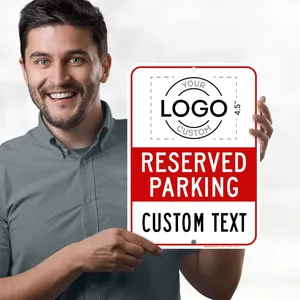 Wholesale Custom No Parking Sign Custom Reserved Parking Signs for Business thumbnail-1