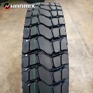 Hanmix Regional/Long Haul/On and Off Road 12.00r24 315/80r22.5 385/65r22.5 315/70r22.5 325/95r24 Tire Radial Heavy Duty TBR Truck Tyre thumbnail-1