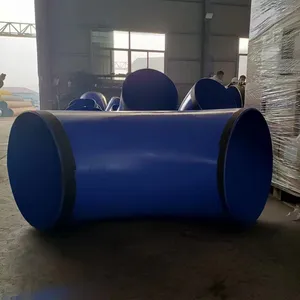 3PE Elbow / National Standard Polyurethane Inner and Outer Anti-corrosion Epoxy Coal Asphalt Pipe Fittings / Double-layer Epoxy Powder Elbow thumbnail-5