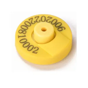 Factory Custom Low Frequency Electronic Ear Tags Barcode Cattle Cow Ear Tag for Livestock thumbnail-1