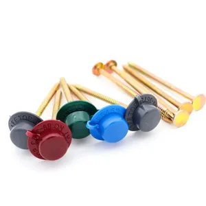 Rubber Sealed Safe Top Nails for Standing Seam Roofs - 50mm Length Bulk Supply thumbnail-1
