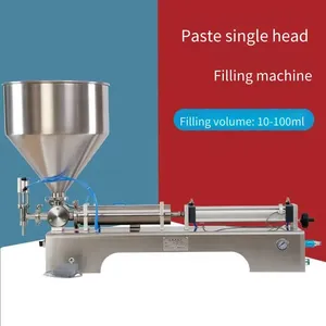 Dg-100 Pneumatic Paste Quantitative Filling Machine, Semi-automatic Small-scale Sesame Oil and Sesame Paste Filling and Sub-packing Machine, in Stock thumbnail-4
