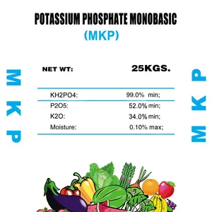 Soluble Mono Potassium Phosphate MKP 0-52-34 for Drip Irrigation ,spray,leaf Liquid Fertilizer thumbnail-5