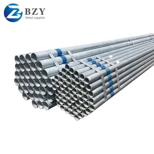 Galvanized Steel Pipe 2 Inch Schedule 40 Gi Pipe Prices Galvanized Round Steel Pipe thumbnail-1