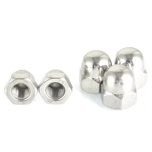 DIN 1587 Hex Domed Cap Nuts High Type Stainless Steel M4-M20 Acorn Nuts thumbnail-2