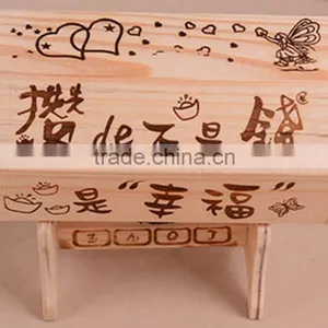 Christmas Children's Barrel Bank Wooden Coin Saving Box thumbnail-2