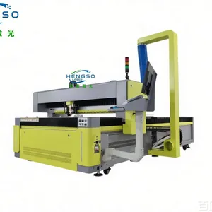 Hot Sale 1325 Dual-Purpose Fiber Mixed CO2 CNC Laser Cutting Engraving Machine Mixed Metal HengSo thumbnail-2