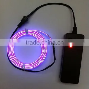 3M of Dia.2.3MM EL Wire With Portable 3V(2XAA-NOT INCLUDED) EL Wire Inverter thumbnail-2