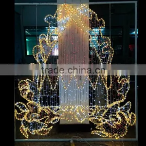 3D Motif Light Decoration LED Light Decoration Pole Light thumbnail-1