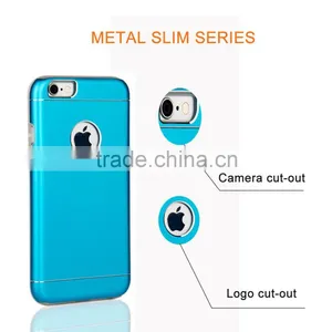 New Design Dual Aluminum Sublimation Case for Iphone 6 2 Layer thumbnail-1