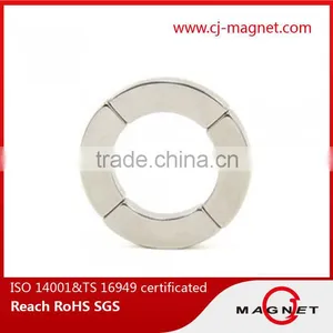 N35 ISO14001 Arc Neodymium Magnet With Nickel Manufactuer in China thumbnail-1