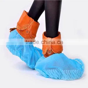 Medical Disposable PP Shoe Covers With Printed thumbnail-1
