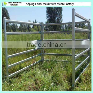 Galvanised 6 Rails Oval Tube Cattle Panel Manufacturer thumbnail-1