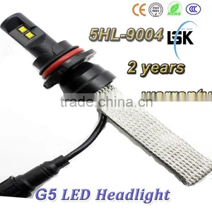 2015 Newest !!! G5 LED Headlight 12V-24V Super Powerful Car Led 9004 Headlight 6000LM thumbnail-1