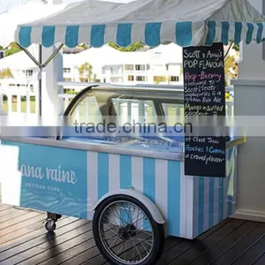 to Sell Ice Cream Cart Refrigerator Air-conditioner Food Van for Sale thumbnail-1