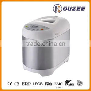 Hot Sell Full SS Housing Automatic 2.0LB Automatic Bread Maker Machine With PP Cover thumbnail-1