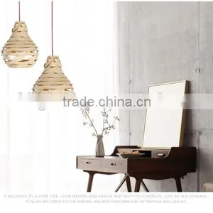 LED Pendant Light JK-8005B-30 Newest Wood Color Handmade Pendant Light for Children Room Decoration thumbnail-5