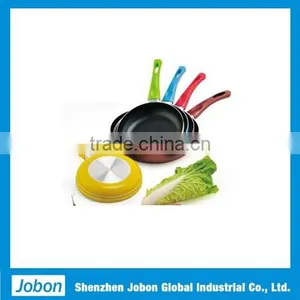 02-G028 22cm Aluminium Material Non Stick Fry Pan thumbnail-1