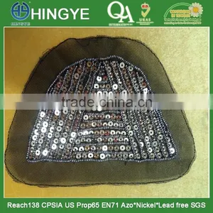 Beaded Applique Patches for Shoulder --- H1412051 thumbnail-1