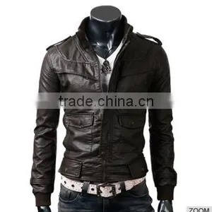 Popular Men's Leather Jacket thumbnail-1