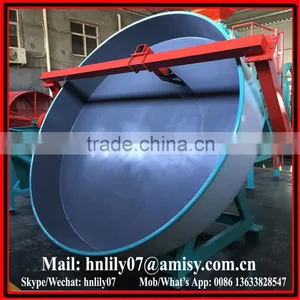 (Skpe/Wechat: Hnlily07) Organic Fertilizer Pellet Plant / NPK Fertilizer Disk Machine thumbnail-1