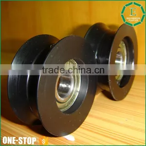 ISO Standard Plastic Factory Sale Injection Conveyor Pulley Wheels Custom Durable Black Big Plastic Pulley Quality Choice thumbnail-1