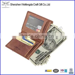 Stylish Men Dual Genuine Leather Flip-up Driving License Clutch Holder thumbnail-1