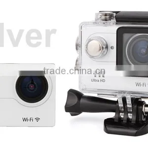 HD 4K Video 170degrees Wide Angle Sports Action Camera 2-inch Screen4K 25fps/ 2.7K 30fps/ 1080P 60fps Wifi Sport Cam thumbnail-3