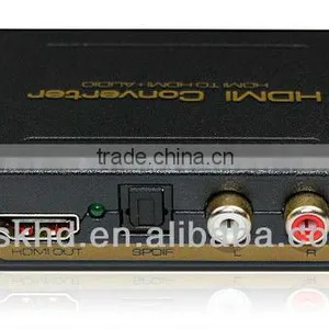 Hdmi Audio Extractor HDMI to HDMI +Audio ( SPDIF+ L/R) Audio Extractor (3D&1080P) thumbnail-1
