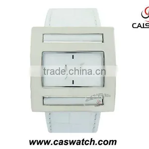 Cheap PU Leather Strap Watch With Square Case, Janpan Movement ,especially Design for Ladies thumbnail-1