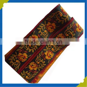 Jacquard Style and 100% Polyester Material Woven Tape thumbnail-2