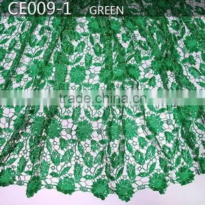 2015 CE009 African Lace With Chemical Lace Feature Handcut/ Guaranteed Quality thumbnail-1