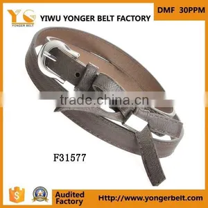 Beautiful Cute Skinny Waist Belt Lady Decorative pu Jeans Pant Belt thumbnail-4