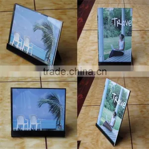 Rectangle Acrylic Curved Photo Frame thumbnail-1
