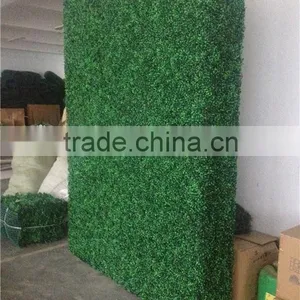 Artificial Plastic Boxwood Hedge Artificial Boxwood Wall Artificial Green Wall thumbnail-4