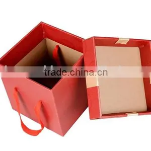 Gloss Lamination Black Gift Box for Candles thumbnail-1