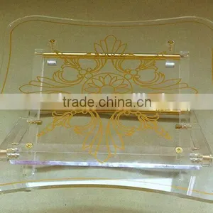 Folding Coffee Table Tea Table Made by Acrylic Material thumbnail-3